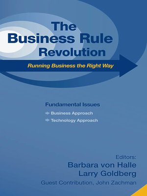 cover image of Business Rule Revolution